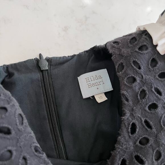 Hilda Henry girls Zelda a-line midi dress size 10 - Picture 8 of 12